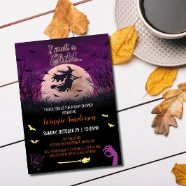 Hocus Pocus Baby Shower Einladung
