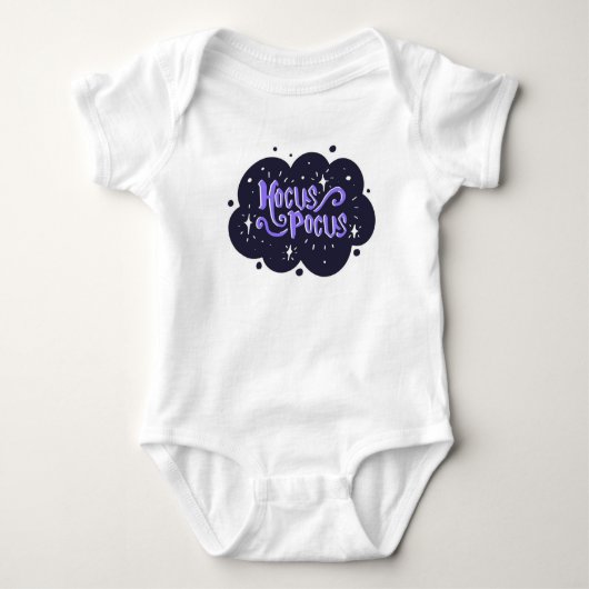 Hocus Pocus Baby Strampler (Vorderseite)