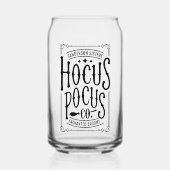 Hocus Pocus Beer Can Glass Dosenglas (Vorderseite)