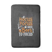 Hocus Pocus Bier Halloween Design_1 Badematte (Vorderseite Vertikal)
