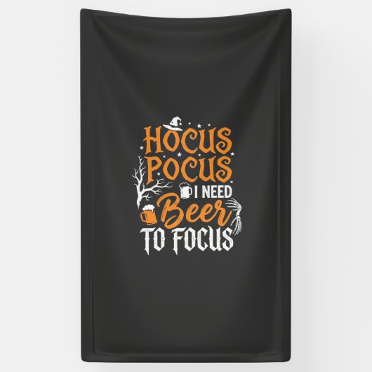 Hocus Pocus Bier Halloween Design_1 Banner (Vertikal)