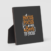 Hocus Pocus Bier Halloween Design_1 Fotoplatte (Vorderseite)