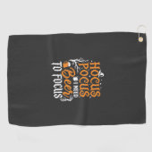 Hocus Pocus Bier Halloween Design_1 Golfhandtuch (Horizontal)