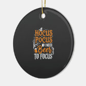 Hocus Pocus Bier Halloween Design_1 Keramik Ornament (Links)
