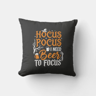 Hocus Pocus Bier Halloween Design_1 Kissen