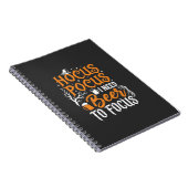Hocus Pocus Bier Halloween Design_1 Notizblock (Rechte Seite)