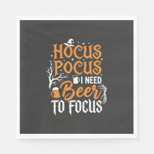 Hocus Pocus Bier Halloween Design_1 Serviette