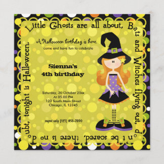 Hocus Pocus Birthday Einladung