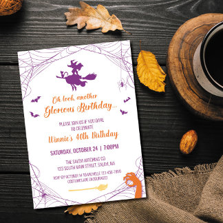 Hocus Pocus Birthday Einladung