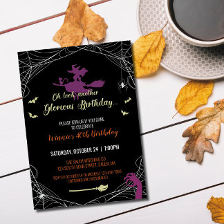 Hocus Pocus Birthday Einladung