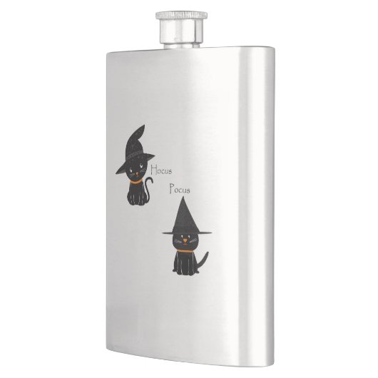 Hocus Pocus Black Cats Flachmann (Links)