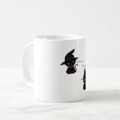 Hocus Pocus Black Cats Kaffeetasse (Vorderseite Links)