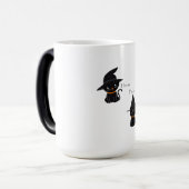 Hocus Pocus Black Cats Verwandlungstasse (Vorderseite Links)