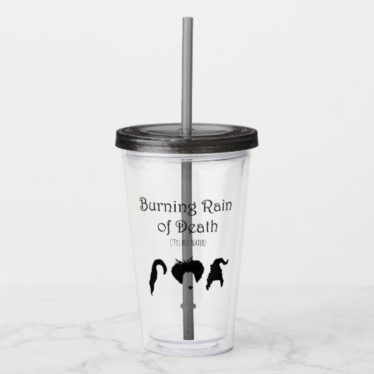 Hocus Pocus - Burning Rain of Death- Tumbler Acryltrinkbecher (Vorderseite)