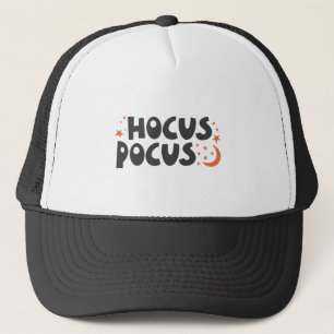 Hocus Pocus cat pumphalloween spooky Truckerkappe