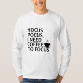 Hocus Pocus Coffee Halloween T-Shirt (Vorderseite)
