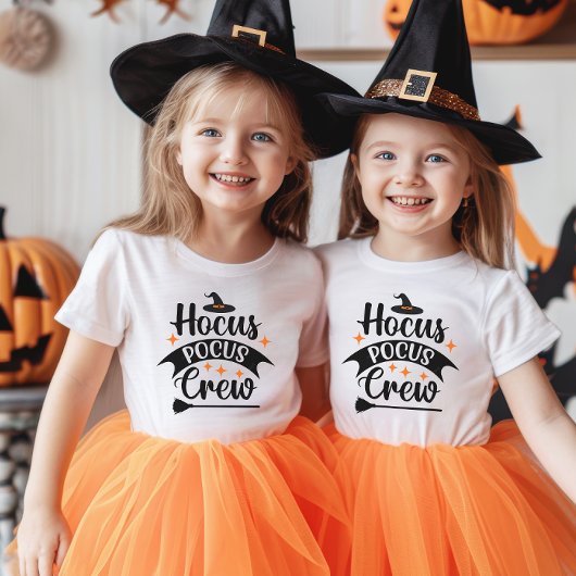 Hocus Pocus Crew Halloween T - Shirt