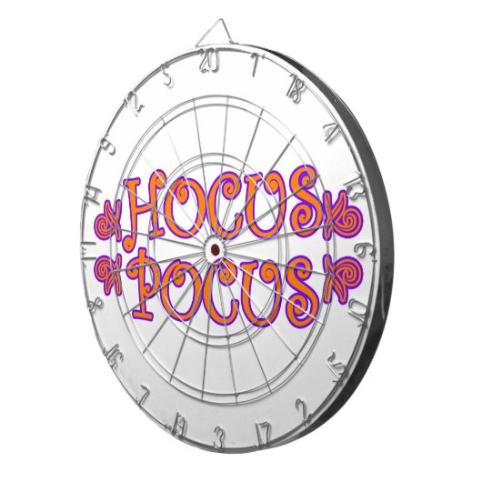 Hocus Pocus Dartscheibe (Vorderseite rechts)