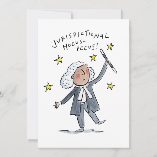 Hocus Pocus Einladung (Vorderseite)