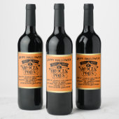 HOCUS POCUS: Enchanting Halloween Bottle Labels! Weinetikett (Flaschen)