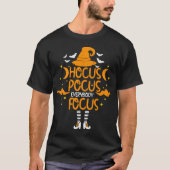 Hocus Pocus Everybody Fokus Halloween Funny T-Shirt (Vorderseite)