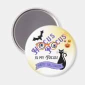 Hocus Pocus Focus Halloween Magnet (Vorderseite/Rückseite)
