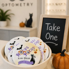 Hocus Pocus Focus Halloween Magnet