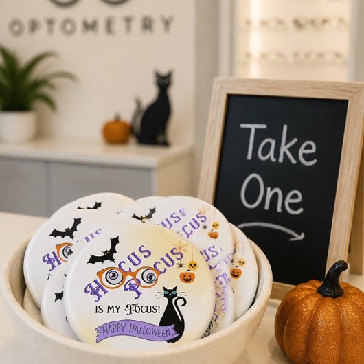 Hocus Pocus Focus Halloween Magnet