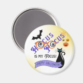 Hocus Pocus Fokus Halloween Magnet (Vorderseite/Rückseite)
