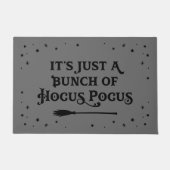 Hocus Pocus Grey Halloween Zitat Fußmatte (Vorderseite)