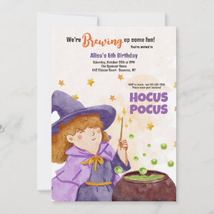 Hocus Pocus Halloween Einladung