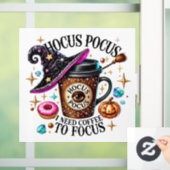 Hocus Pocus Halloween Fensteraufkleber (Zuhause)