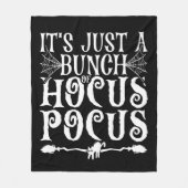 Hocus Pocus Halloween Fleecedecke (Vorderseite)