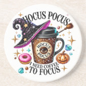 Hocus Pocus Halloween Getränkeuntersetzer (Vorne)