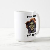 Hocus Pocus - Halloween-Hexe-Tasse Kaffeetasse (VorderseiteRechts)
