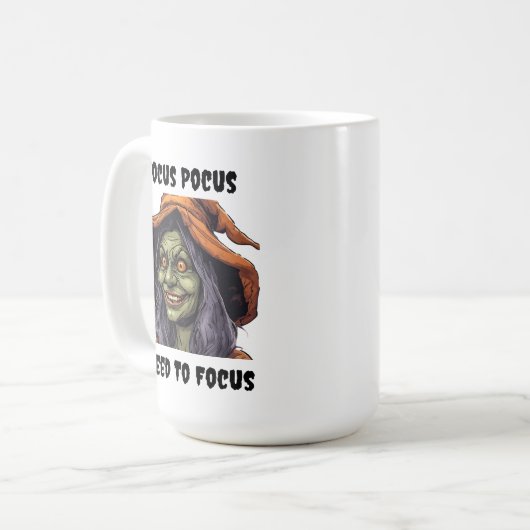 Hocus Pocus - Halloween-Hexe-Tasse Kaffeetasse (Vorderseite Links)