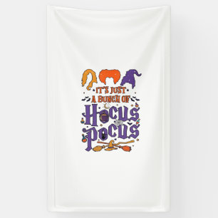 Hocus Pocus Halloween Hexen Kessel Besen Katze M Banner