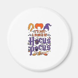 Hocus Pocus Halloween Hexen Kessel Besen Katze M Magnet