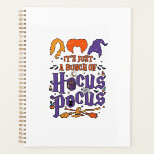 Hocus Pocus Halloween Hexen Kessel Besen Katze M Planer