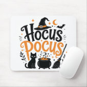 Hocus Pocus Halloween Hexenmauspad Mousepad (Mit Mouse)