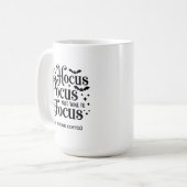 Hocus Pocus Halloween Kaffeetasse (Vorderseite Links)