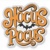 Hocus Pocus Halloween Label (Vorderseite)