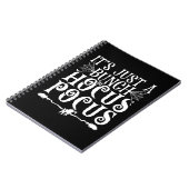 Hocus Pocus Halloween Notizblock (Linke Seite)