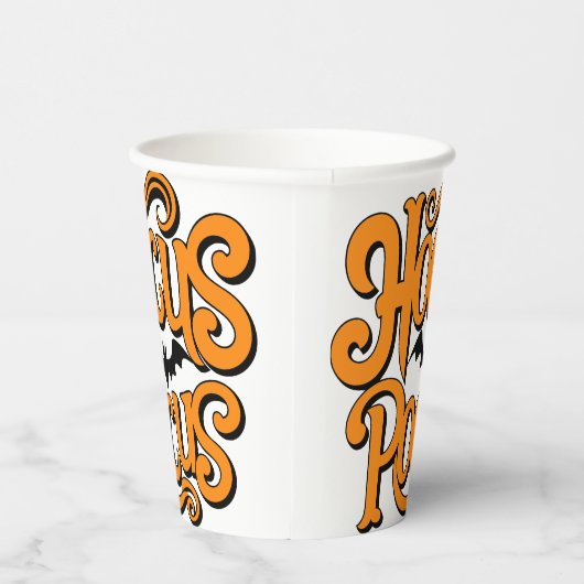 Hocus Pocus Halloween Pappbecher (Rechts)