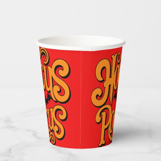 Hocus Pocus Halloween Pappbecher (Rechts)