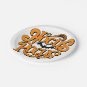 Hocus Pocus Halloween Pappteller (Schrägansicht)