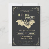 Hocus Pocus Halloween-Party Einladung (Vorderseite)
