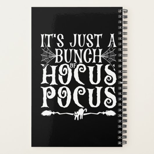 Hocus Pocus Halloween Planer (Rückseite)