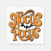 Hocus Pocus Halloween Serviette (Vorderseite)