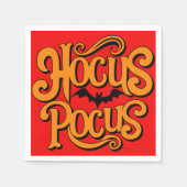 Hocus Pocus Halloween Serviette (Vorderseite)
